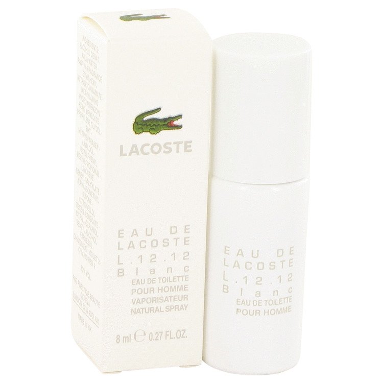 Lacoste Eau De Lacoste L.12.12 Blanc by Lacoste Mini EDT Spray .27 oz