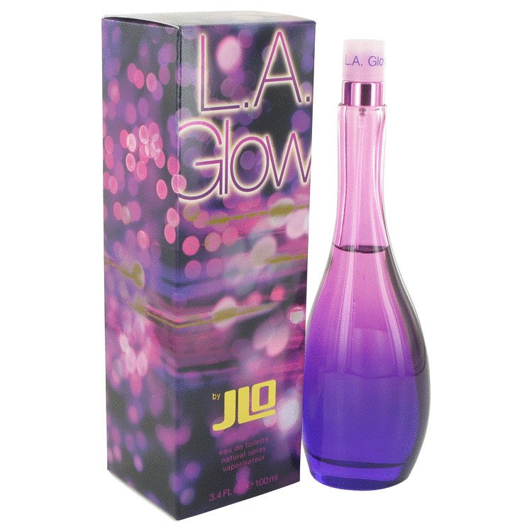 LA Glow by Jennifer Lopez Eau De Toilette Spray 3.4 oz
