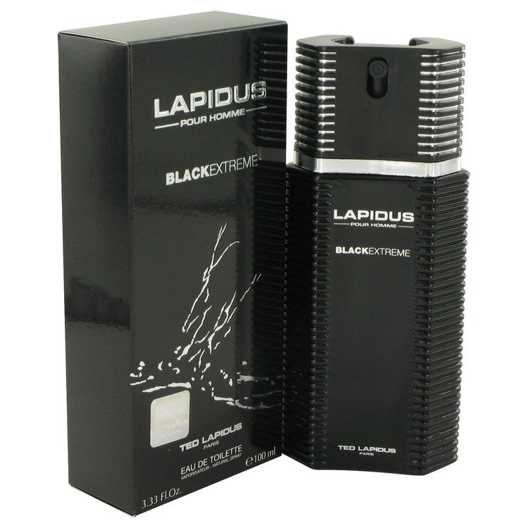 Lapidus Black Extreme by Ted Lapidus Eau De Toilette Spray 3.4 oz