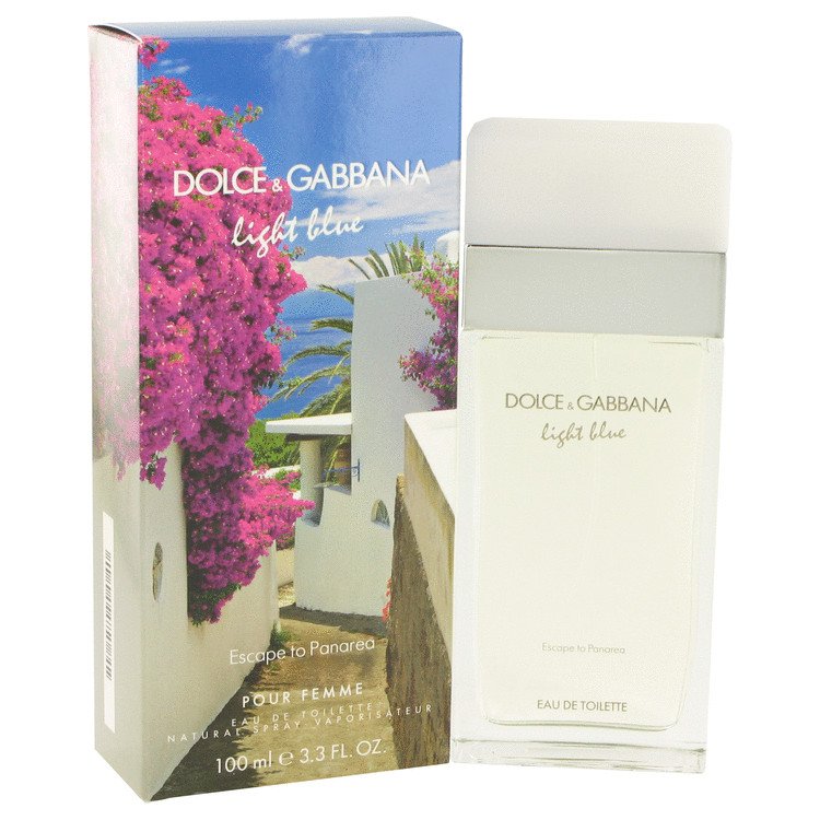 Light Blue Escape to Panarea by Dolce  Gabbana Eau De Toilette Spray 3.3 oz