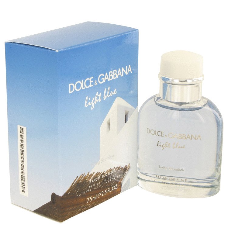 Light Blue Living Stromboli by Dolce  Gabbana Eau De Toilette Spray 2.5 oz