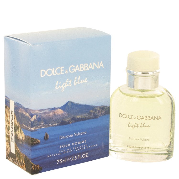 Light Blue Discover Vulcano by Dolce  Gabbana Eau De Toilette Spray 2.5 oz