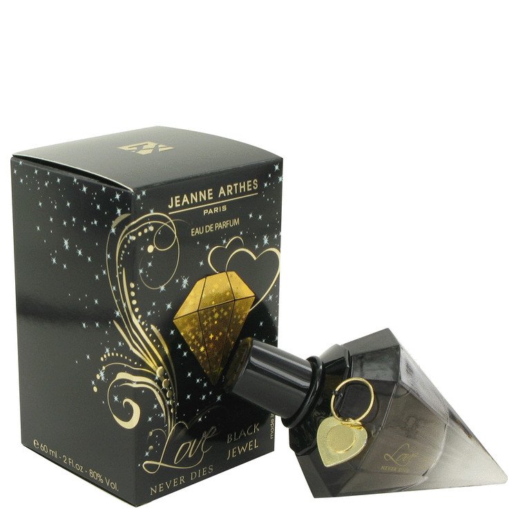 Love Never Dies Black Jewel by Jeanne Arthes Eau De Parfum Spray 2 oz
