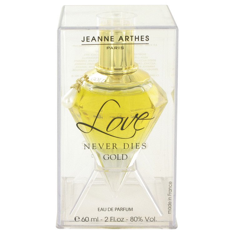 Love Never Dies Gold by Jeanne Arthes Eau De Parfum Spray 2 oz