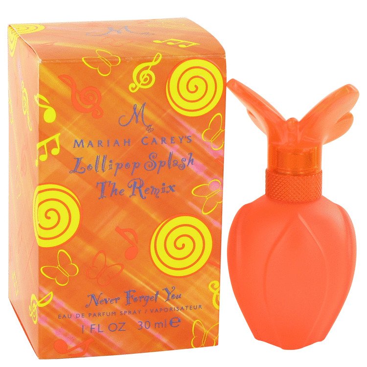 Lollipop Splash Remix Never Forget You by Mariah Carey Eau De Parfum Spray 1 oz