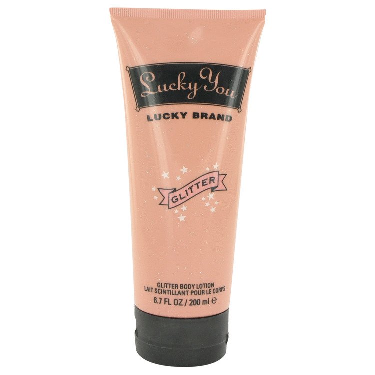 LUCKY YOU by Liz Claiborne Glitter Body Lotion 6.7 oz