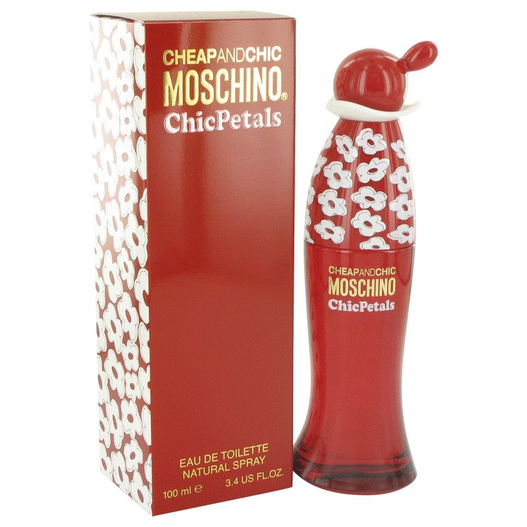 Cheap  Chic Petals by Moschino Eau De Toilette Spray 3.4 oz