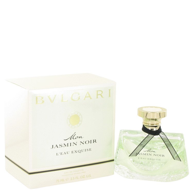 Mon Jasmin Noir Leau Exquise by Bvlgari Eau De Toilette Spray 2.5 oz