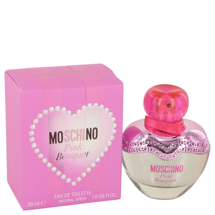 Moschino Pink Bouquet by Moschino Eau De Toilette Spray 1 oz