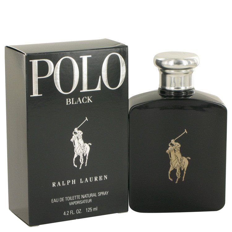Polo Black by Ralph Lauren Eau De Toilette Spray 4.2 oz