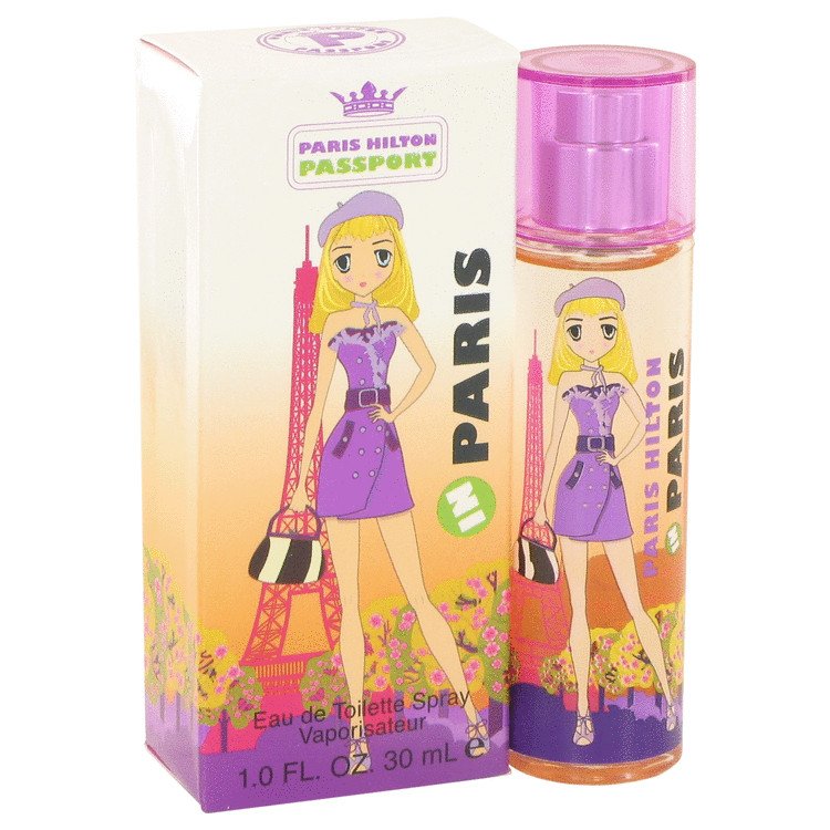 Paris Hilton Passport in Paris by Paris Hilton Eau De Toilette Spray 1 oz