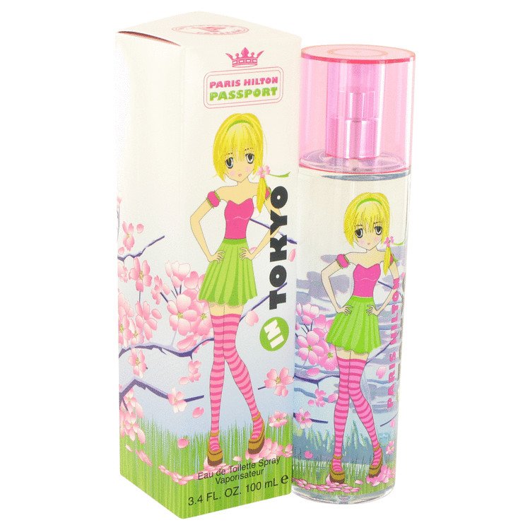 Paris Hilton Passport In Tokyo by Paris Hilton Eau De Toilette Spray 3.4 oz