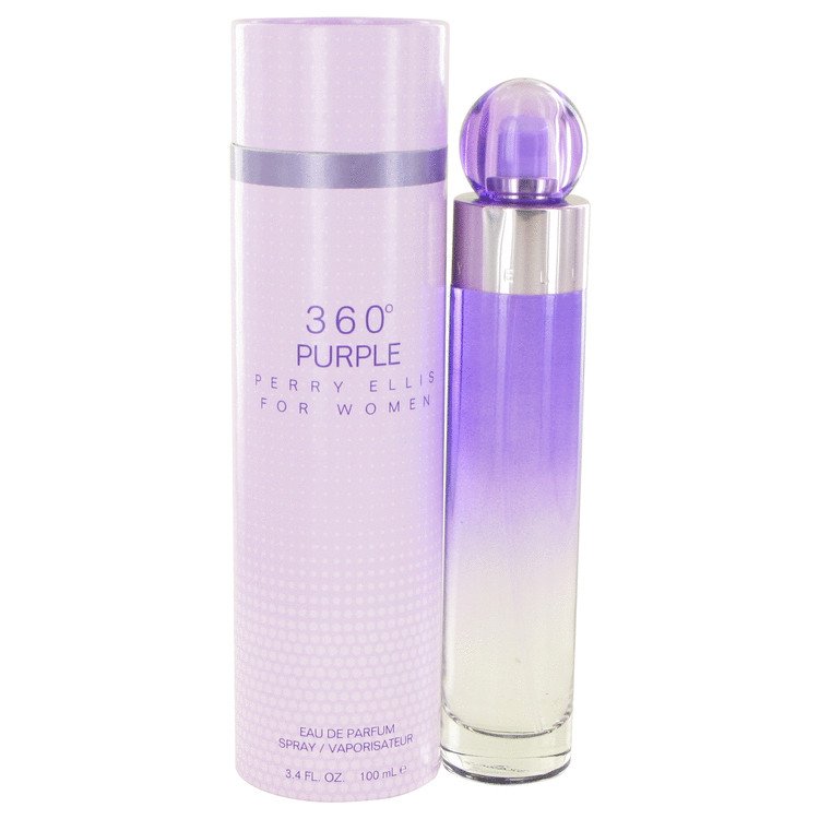 Perry Ellis 360 Purple by Perry Ellis Eau De Parfum Spray 3.4 oz
