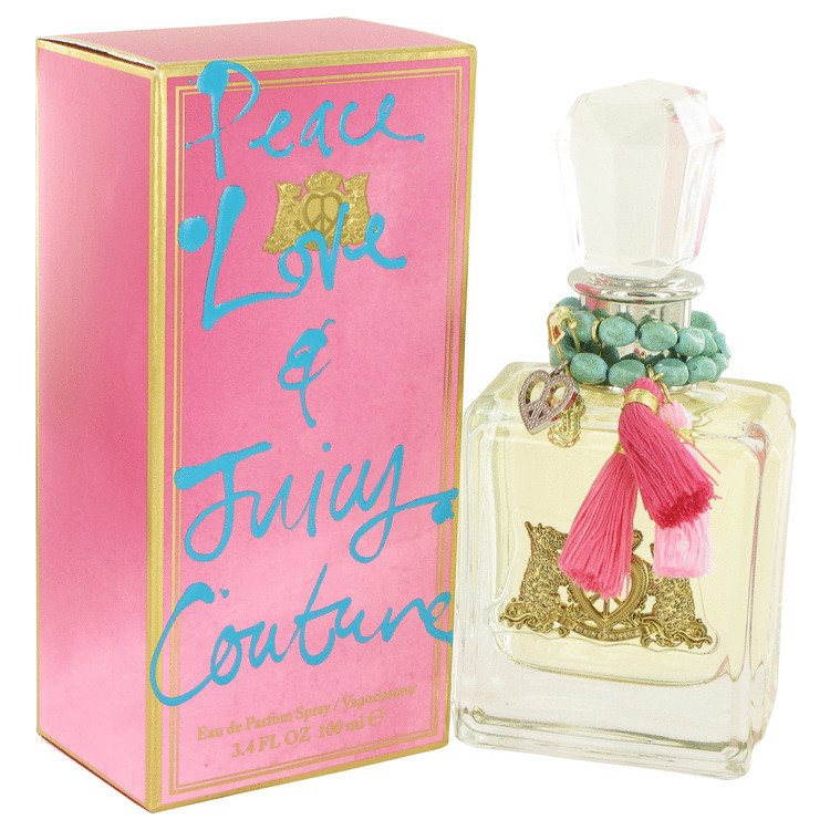 Peace Love  Juicy Couture by Juicy Couture Eau De Parfum Spray 3.4 oz