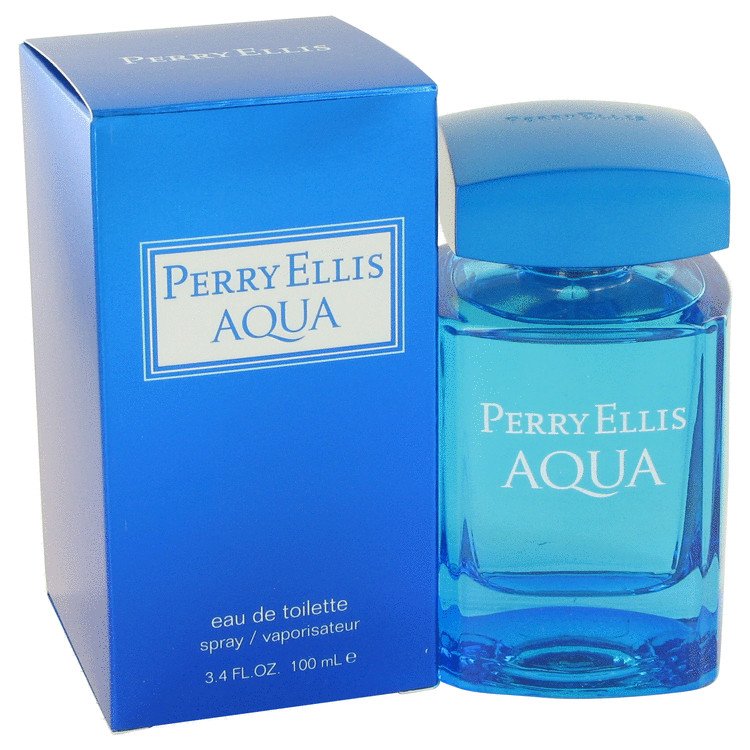 Perry Ellis Aqua by Perry Ellis Eau De Toilette Spray 3.4 oz