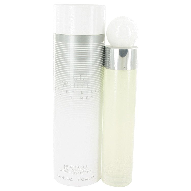 Perry Ellis 360 White by Perry Ellis Eau De Toilette Spray 3.4 oz