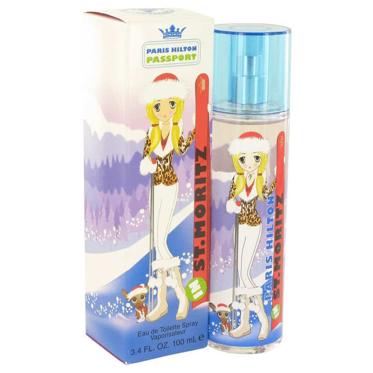 Paris Hilton Passport In St. Moritz by Paris Hilton Eau De Toilette Spray 3.4 oz