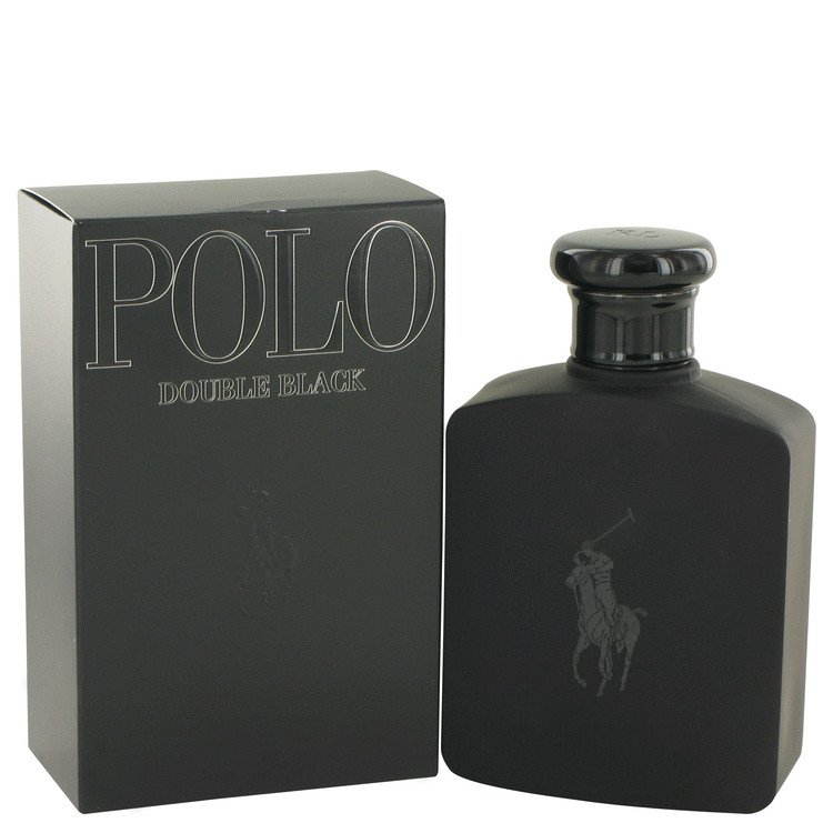 Polo Double Black by Ralph Lauren Eau De Toilette Spray 4.2 oz