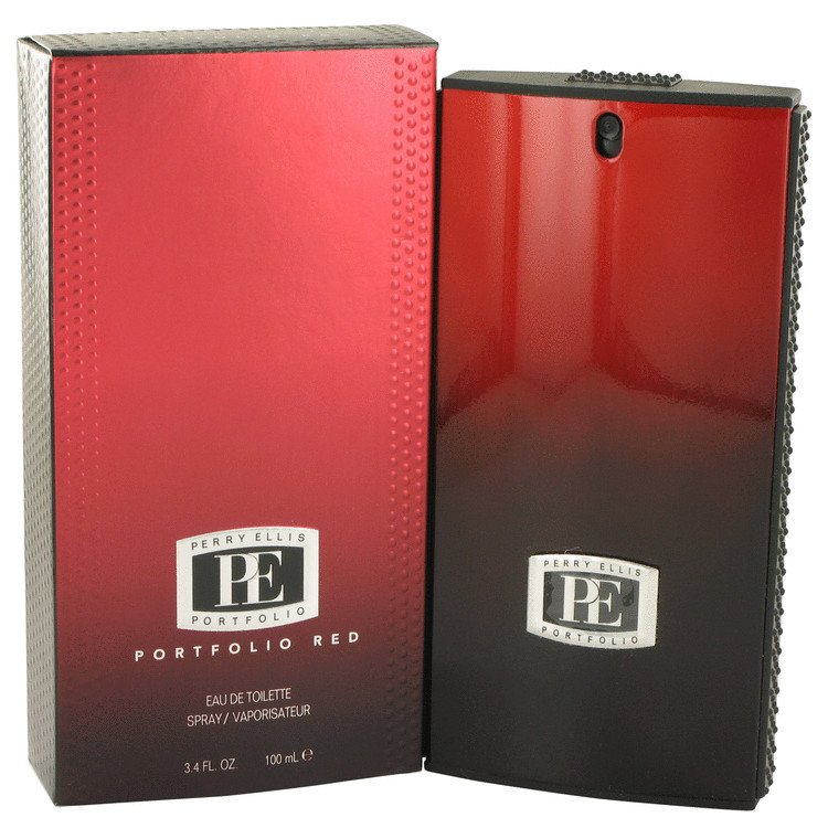 Portfolio Red by Perry Ellis Eau De Toilette Spray 3.4 oz