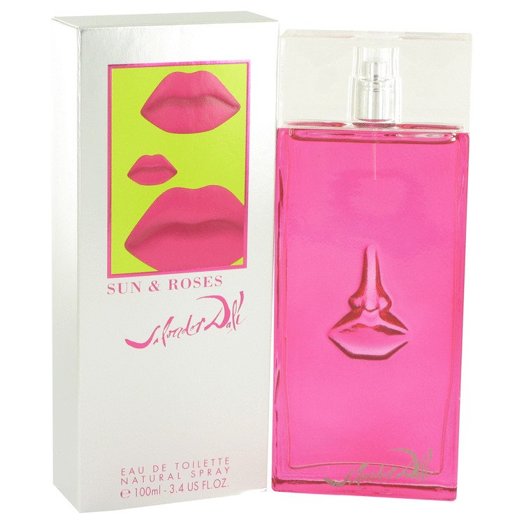 Salvador Dali Sun  Roses by Salvador Dali Eau De Toilette Spray 3.4 oz