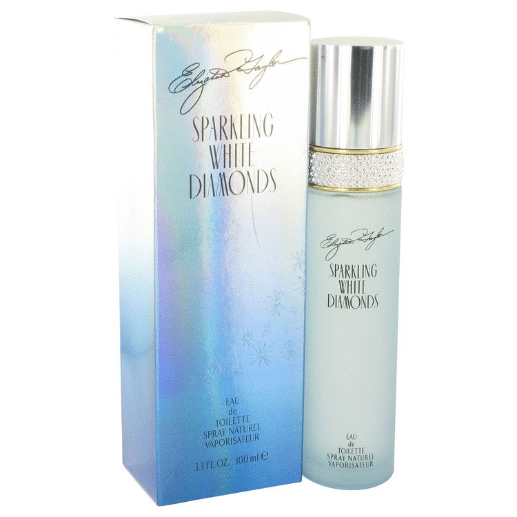 Sparkling White Diamonds by Elizabeth Taylor Eau De Toilette Spray 3.3 oz