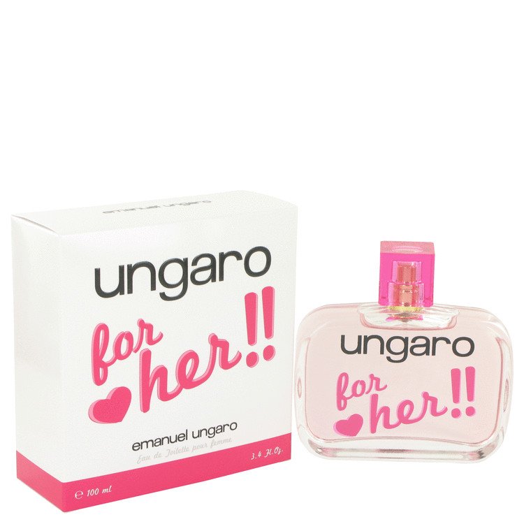 Ungaro For Her by Ungaro Eau De Toilette Spray 3.4 oz