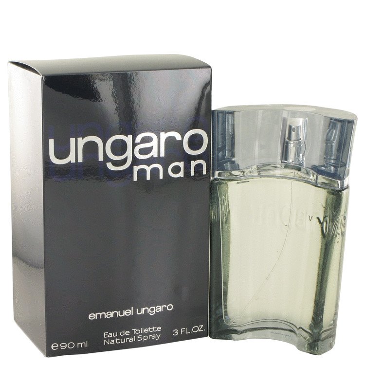Ungaro Man by Ungaro Eau De Toilette Spray 3 oz