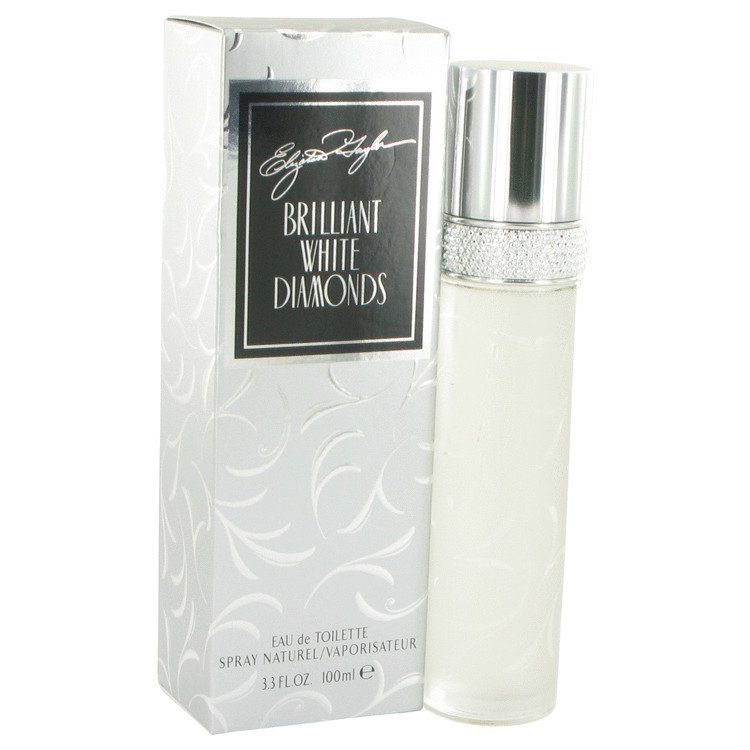 White Diamonds Brilliant by Elizabeth Taylor Eau De Toilette Spray 3.3 oz