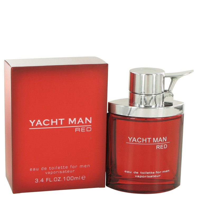 Yacht Man Red by Myrurgia Eau De Toilette Spray 3.4 oz